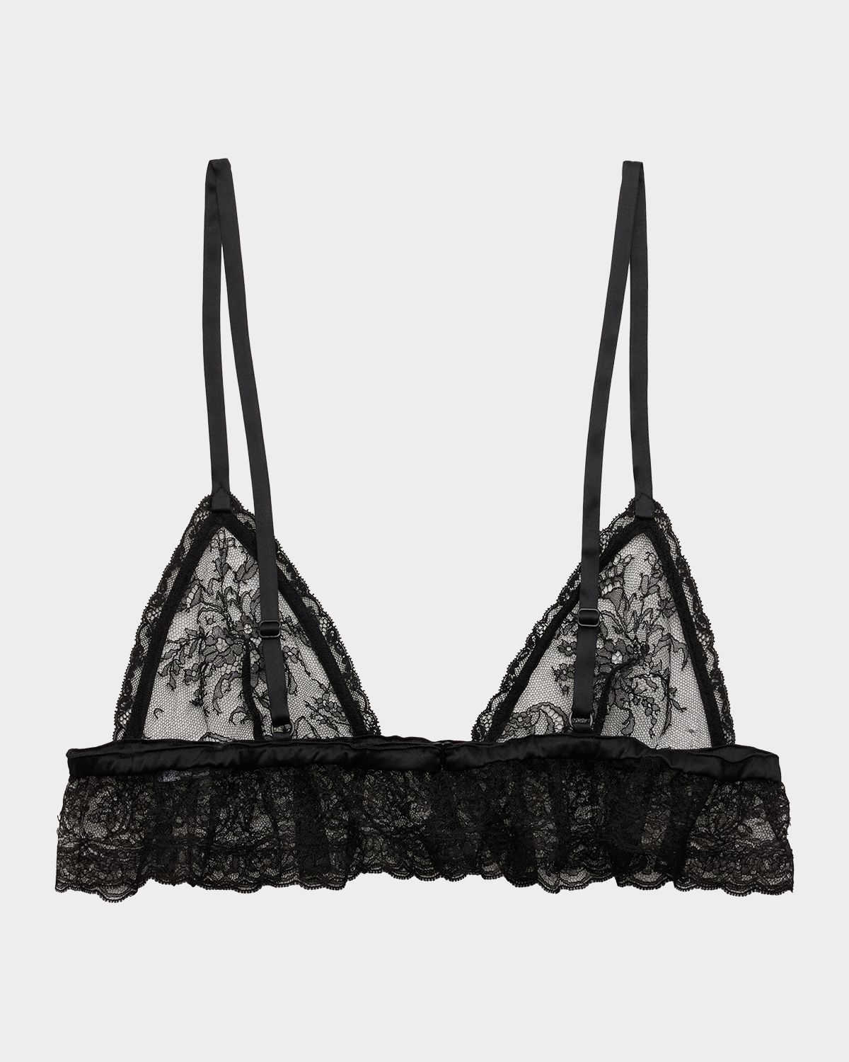 Dolce & Gabbana Scalloped Lace Soft Cup Bra