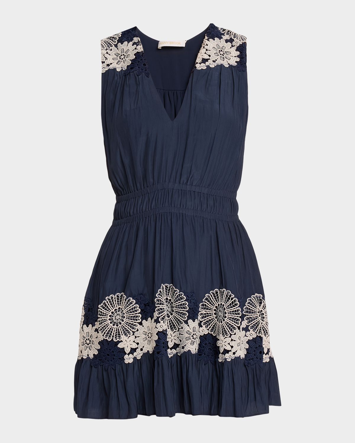 Ramy Brook Mackenzie Embroidered Mini Dress
