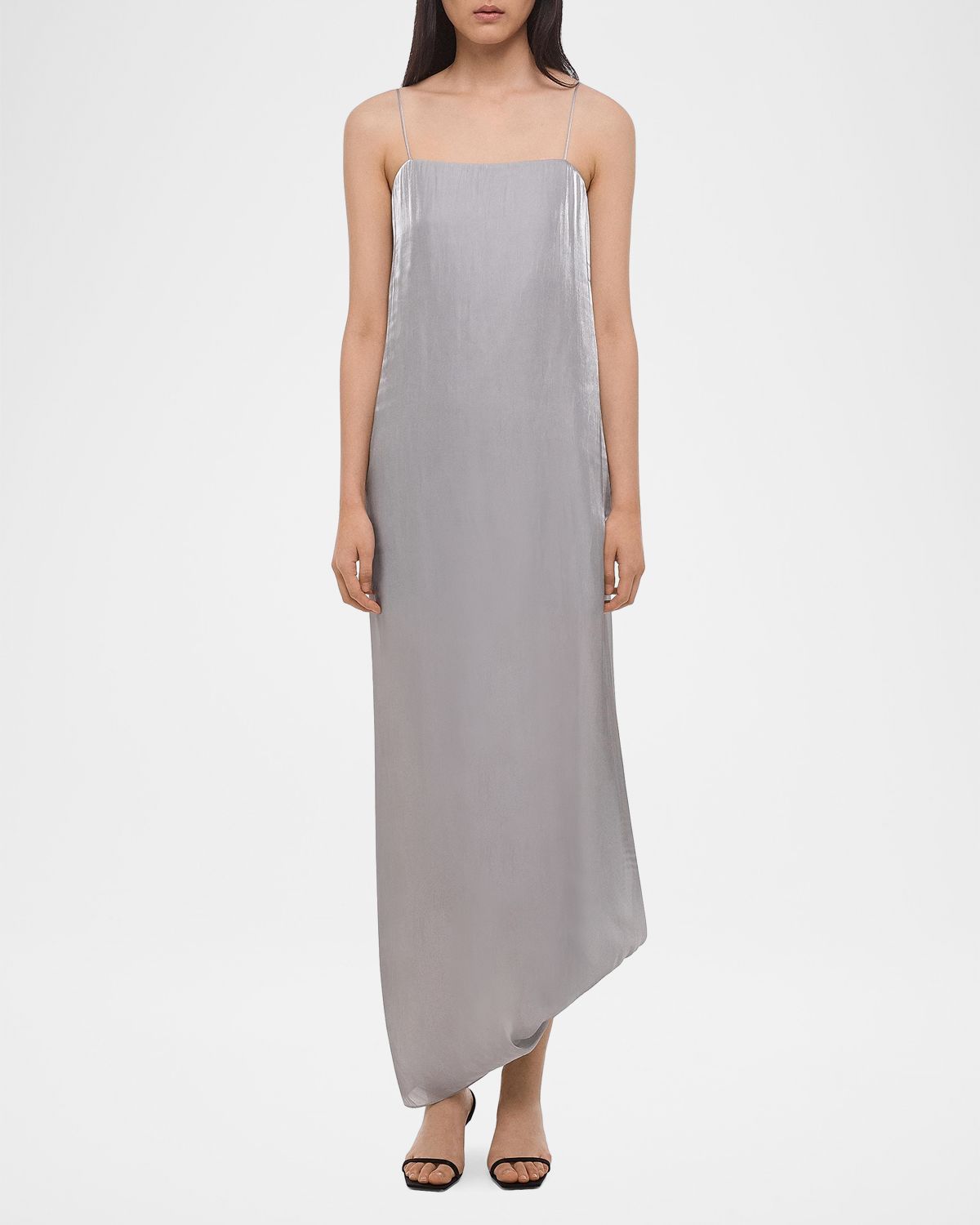 Helmut Lang Fluid Satin Slip Dress | Thumbnail 2 Helmut Lang Fluid Satin Slip Dress | Thumbnail 2