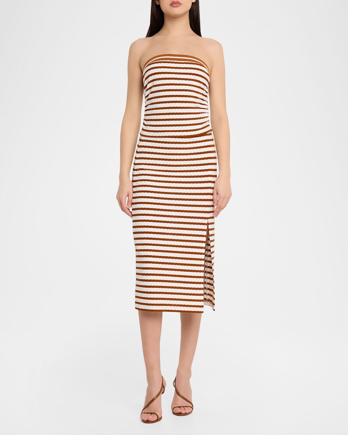 Ramy Brook Raya Striped Tube Top