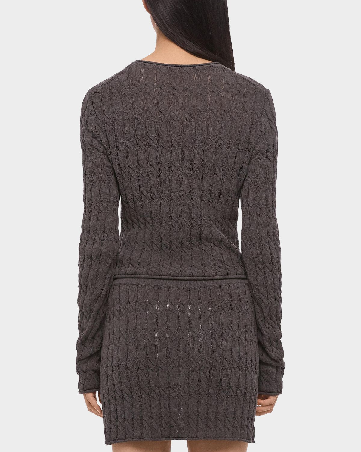 Helmut Lang Cable-Knit Cardigan | Thumbnail 3 Helmut Lang Cable-Knit Cardigan | Thumbnail 3