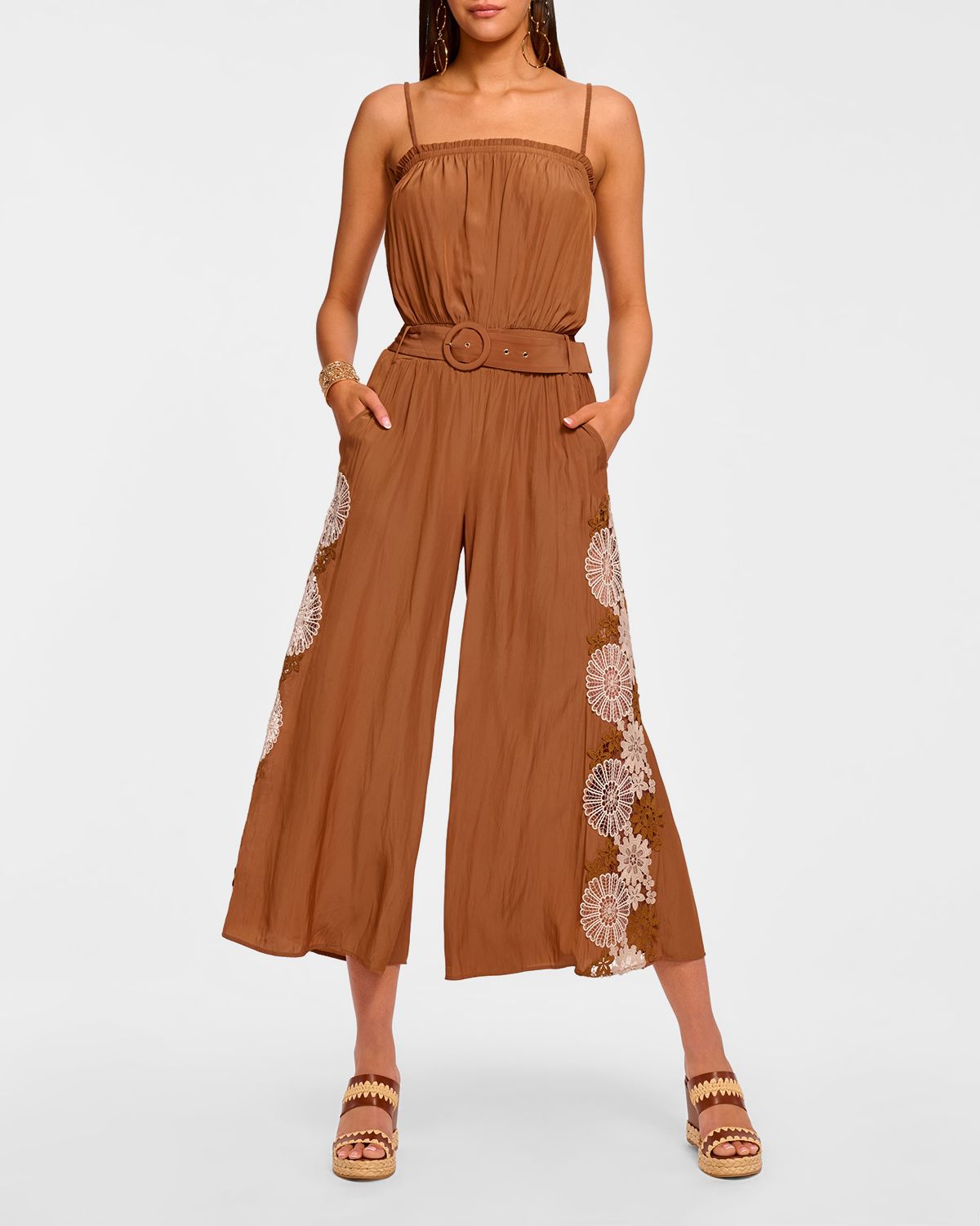Ramy Brook Lorelei Embroidered Jumpsuit