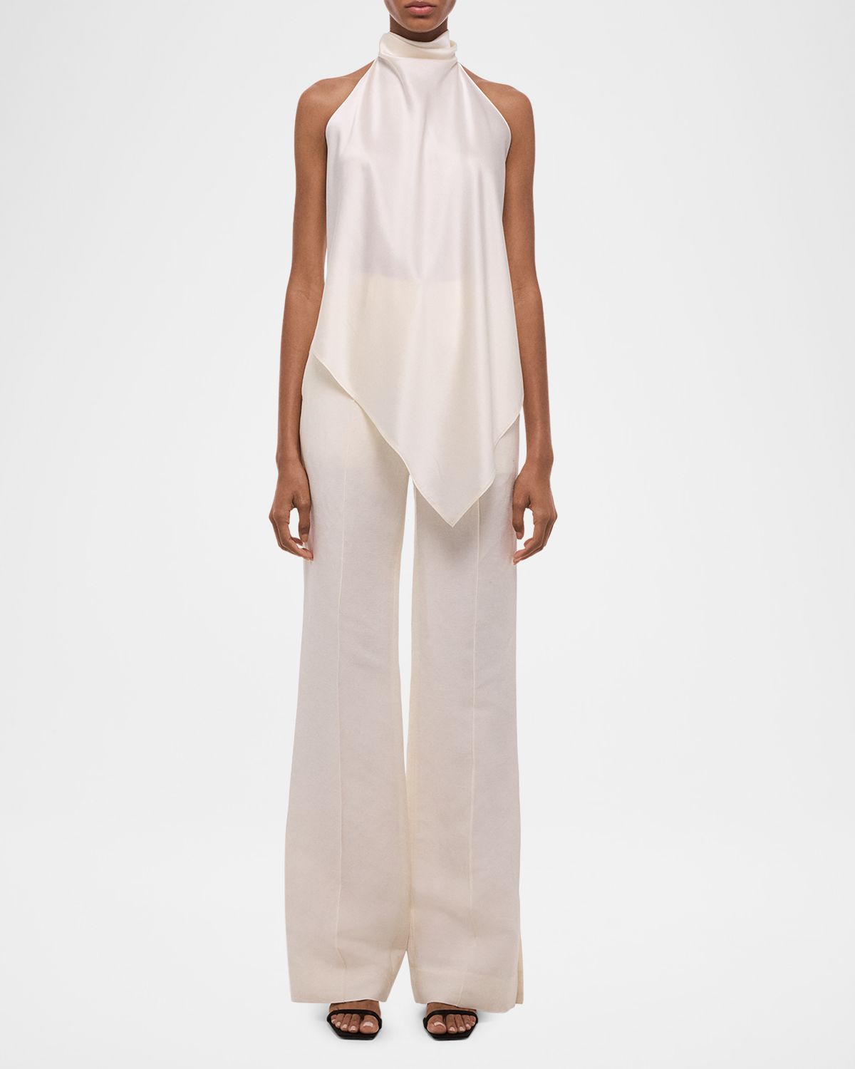 Helmut Lang Silk Tie Scarf Top | Thumbnail 9 Helmut Lang Silk Tie Scarf Top | Thumbnail 9