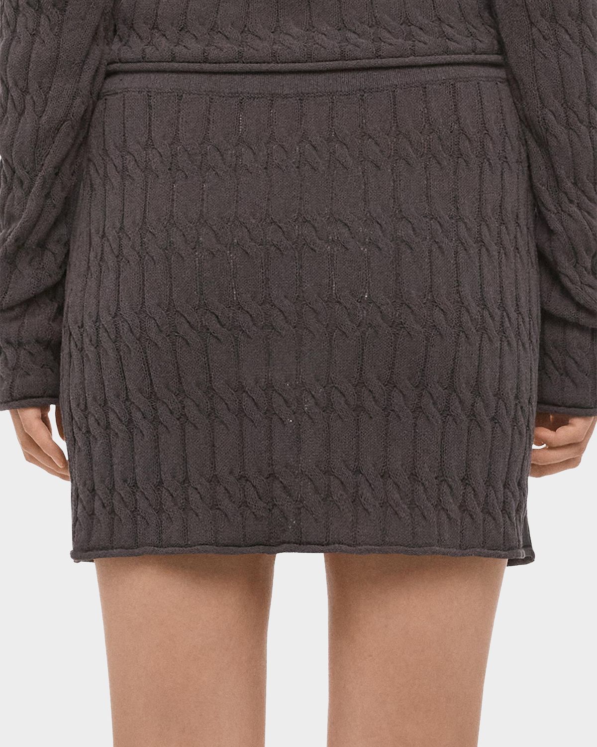Helmut Lang Cable-Knit Mini Skirt | Thumbnail 3 Helmut Lang Cable-Knit Mini Skirt | Thumbnail 3