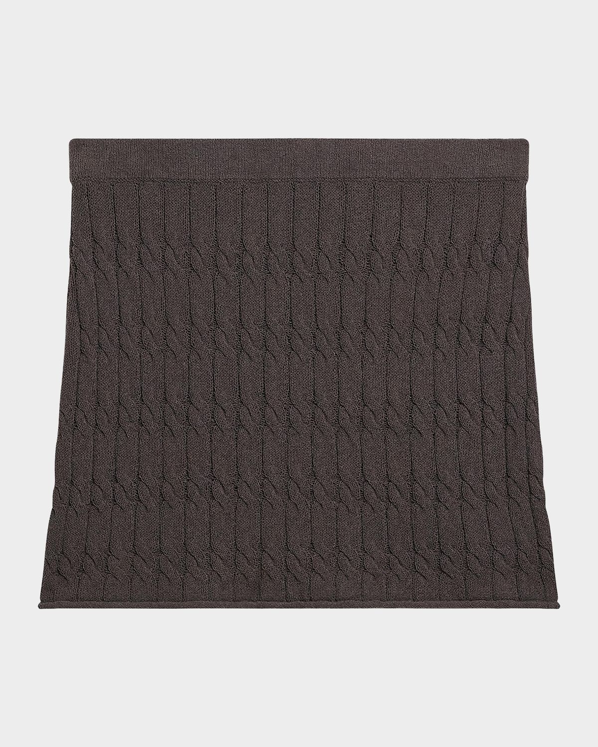 Helmut Lang Cable-Knit Mini Skirt