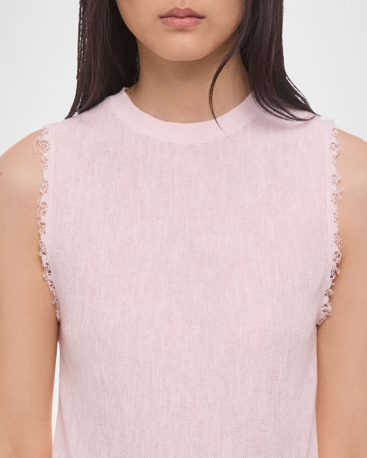 Helmut Lang Raw Edge Tank Top | Thumbnail 5 Helmut Lang Raw Edge Tank Top | Thumbnail 5