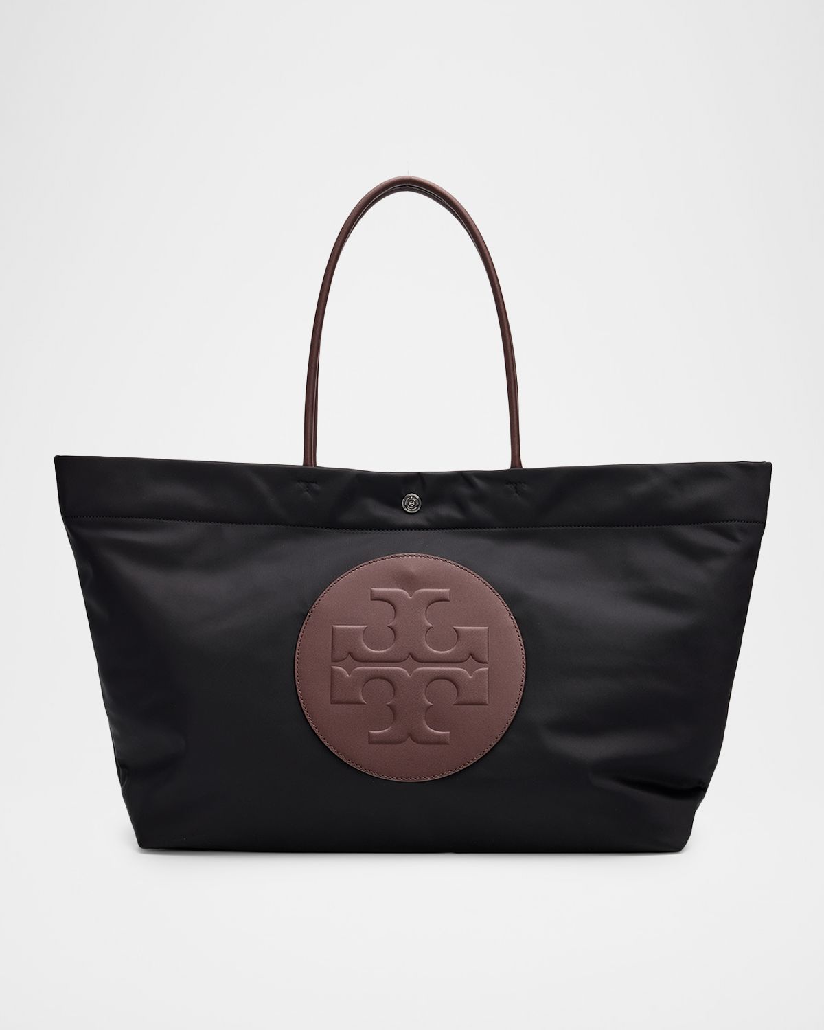 Tory Burch Ella Twist Reversible Nylon Tote Bag