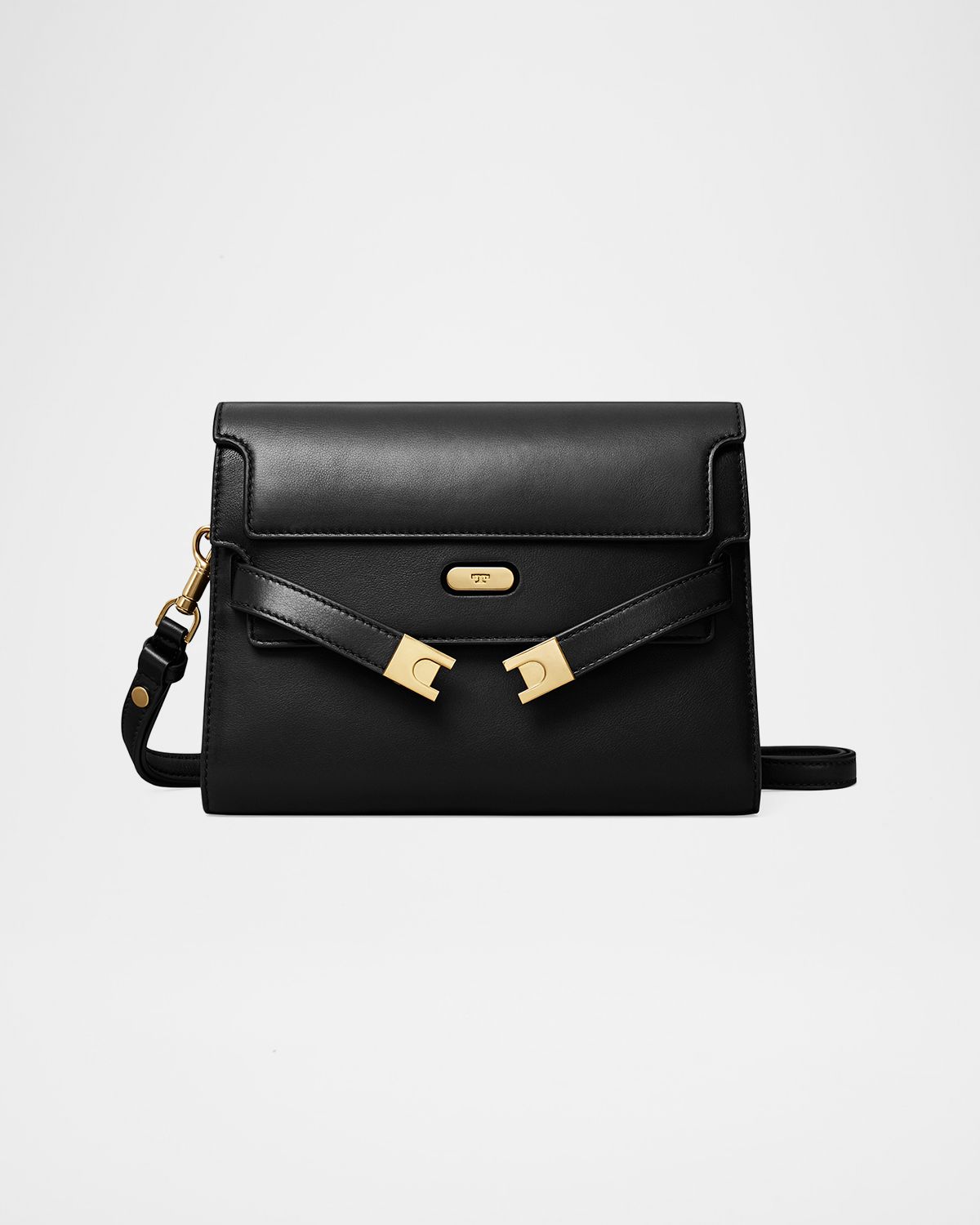 Tory Burch Lee Radziwill Small Leather Double Shoulder Bag