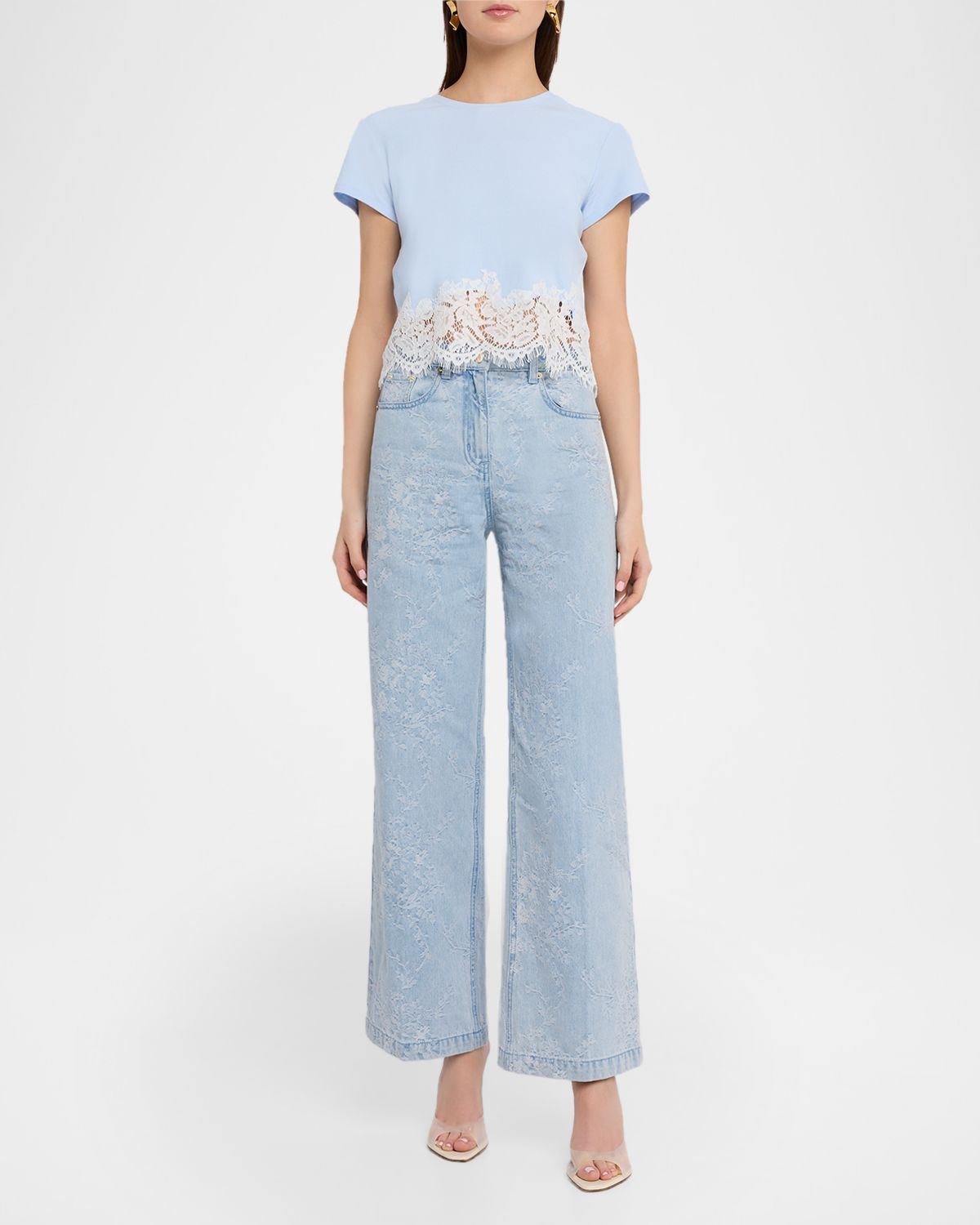Generation Love Milagro Floral Jacquard Jeans