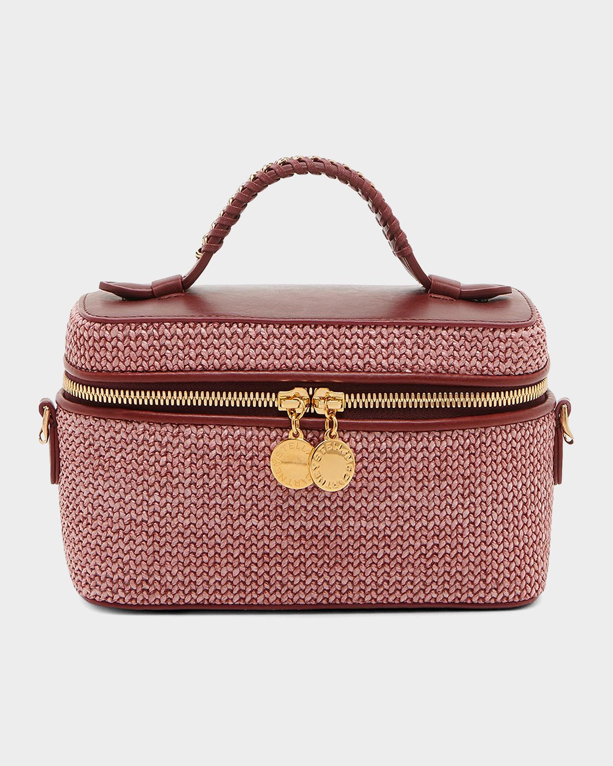 Stella McCartney Falabella Raffia Vanity Case