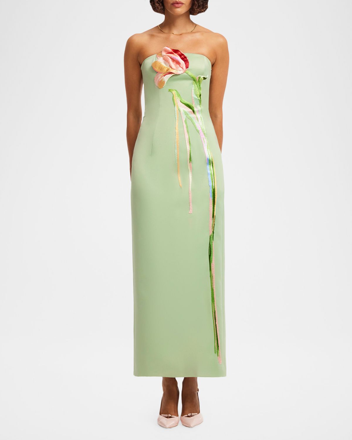 LEO LIN Marilyn Embroidered Cutout Bustier Maxi Dress | Thumbnail 7 LEO LIN Marilyn Embroidered Cutout Bustier Maxi Dress | Thumbnail 7