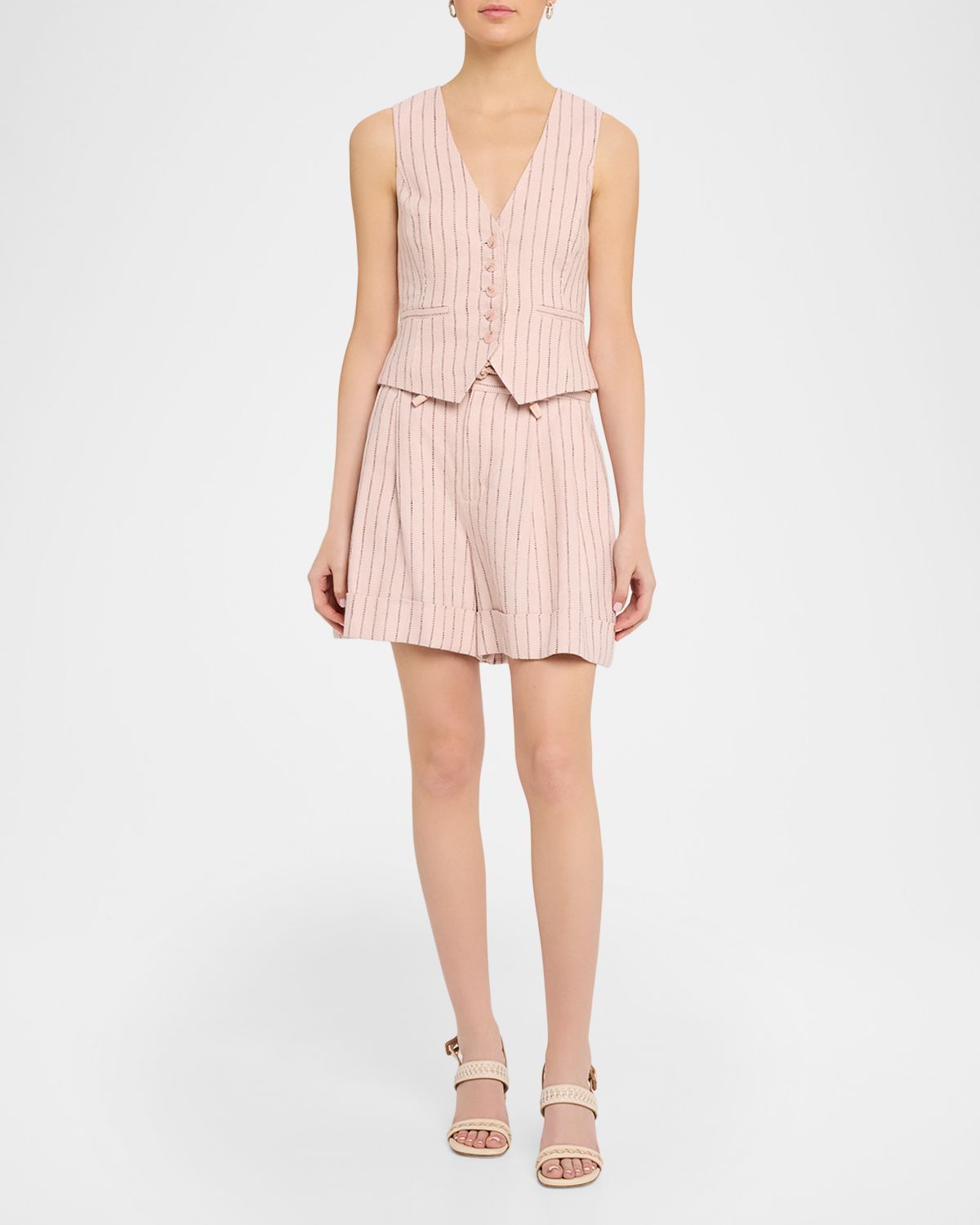 Zimmermann Alchemy Linen Shorts