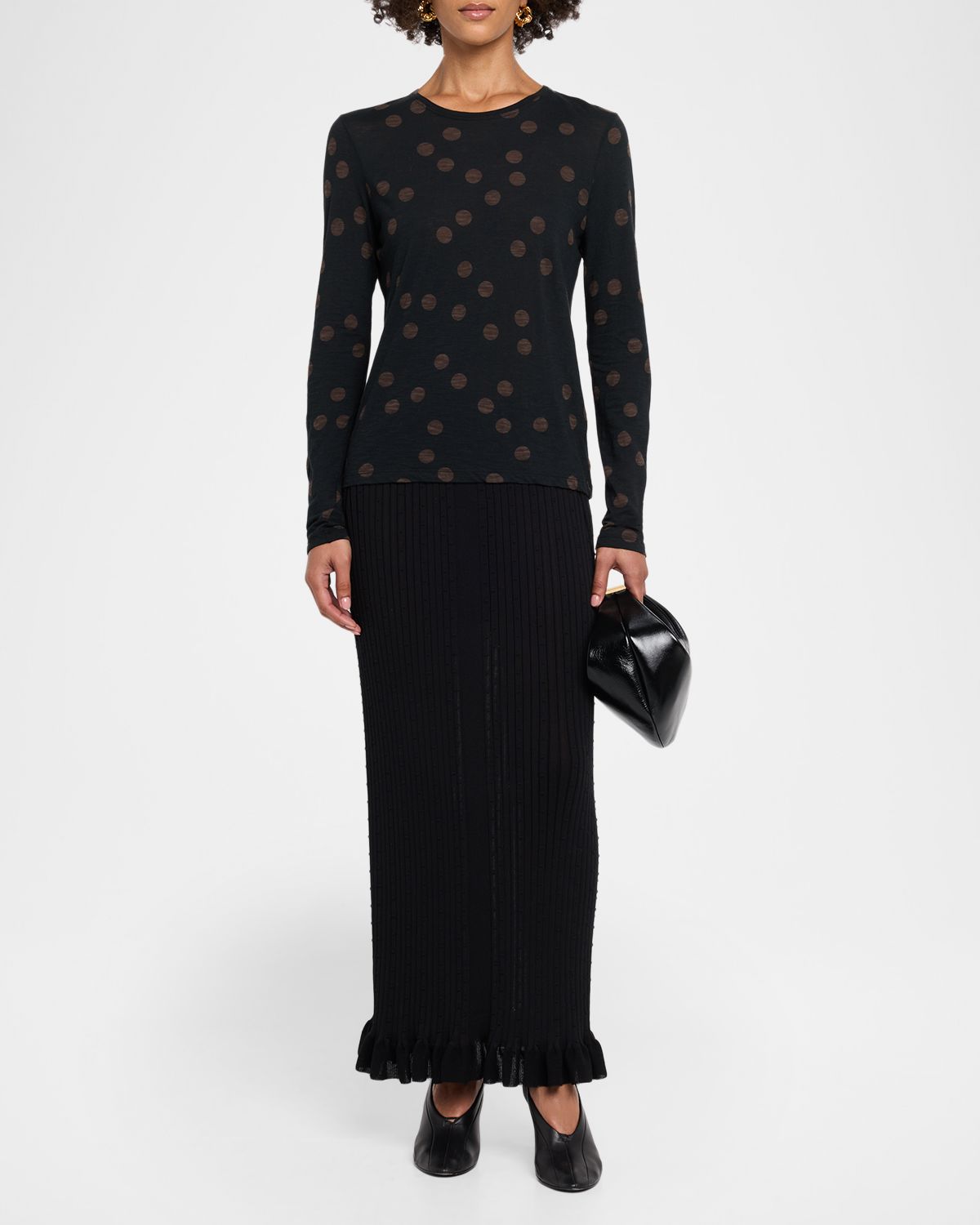 Proenza Schouler Mia Polka-Dot Cotton Top | Thumbnail 5 Proenza Schouler Mia Polka-Dot Cotton Top | Thumbnail 5