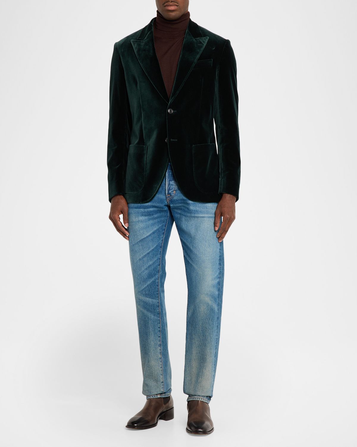 Etro Men 's Roma Peak Lapel Single-Breasted Sport Coat | Thumbnail 2 Etro Men 's Roma Peak Lapel Single-Breasted Sport Coat | Thumbnail 2
