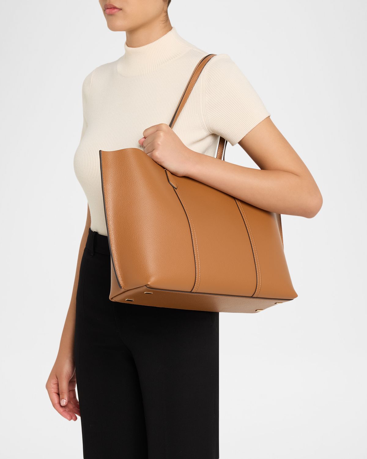 Tory Burch Perry Leather Tote Bag