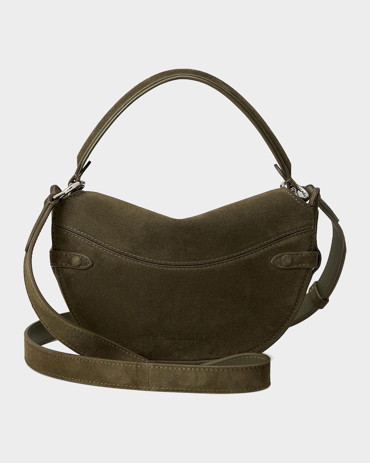 Ralph Lauren Collection Mini Suede Crossbody Bag | Thumbnail 3 Ralph Lauren Collection Mini Suede Crossbody Bag | Thumbnail 3