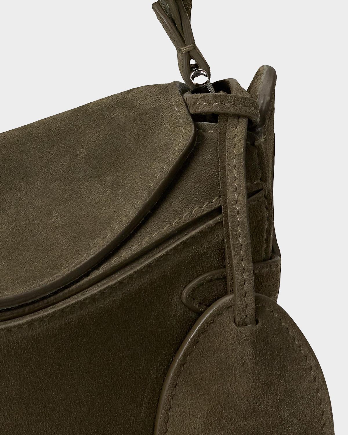 Ralph Lauren Collection Mini Suede Crossbody Bag | Thumbnail 6 Ralph Lauren Collection Mini Suede Crossbody Bag | Thumbnail 6