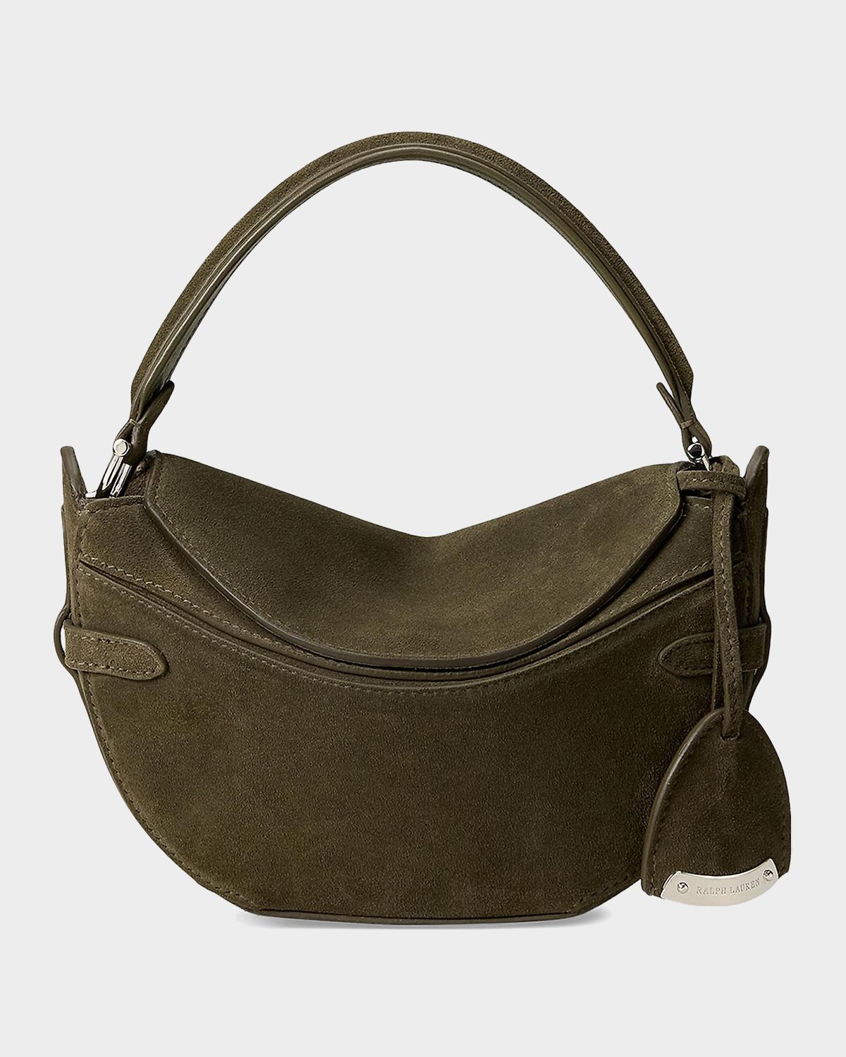 Ralph Lauren Collection Mini Suede Crossbody Bag