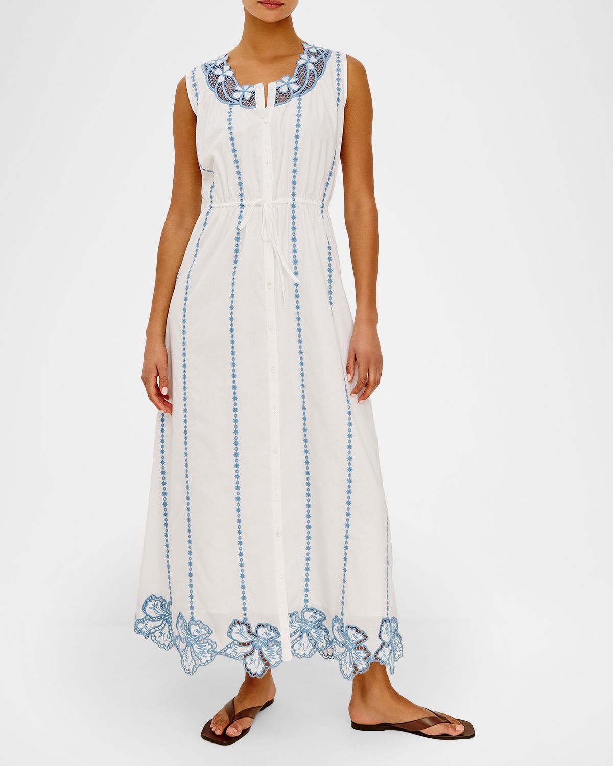 Rails Lorina Cotton Sleeveless Maxi Dress