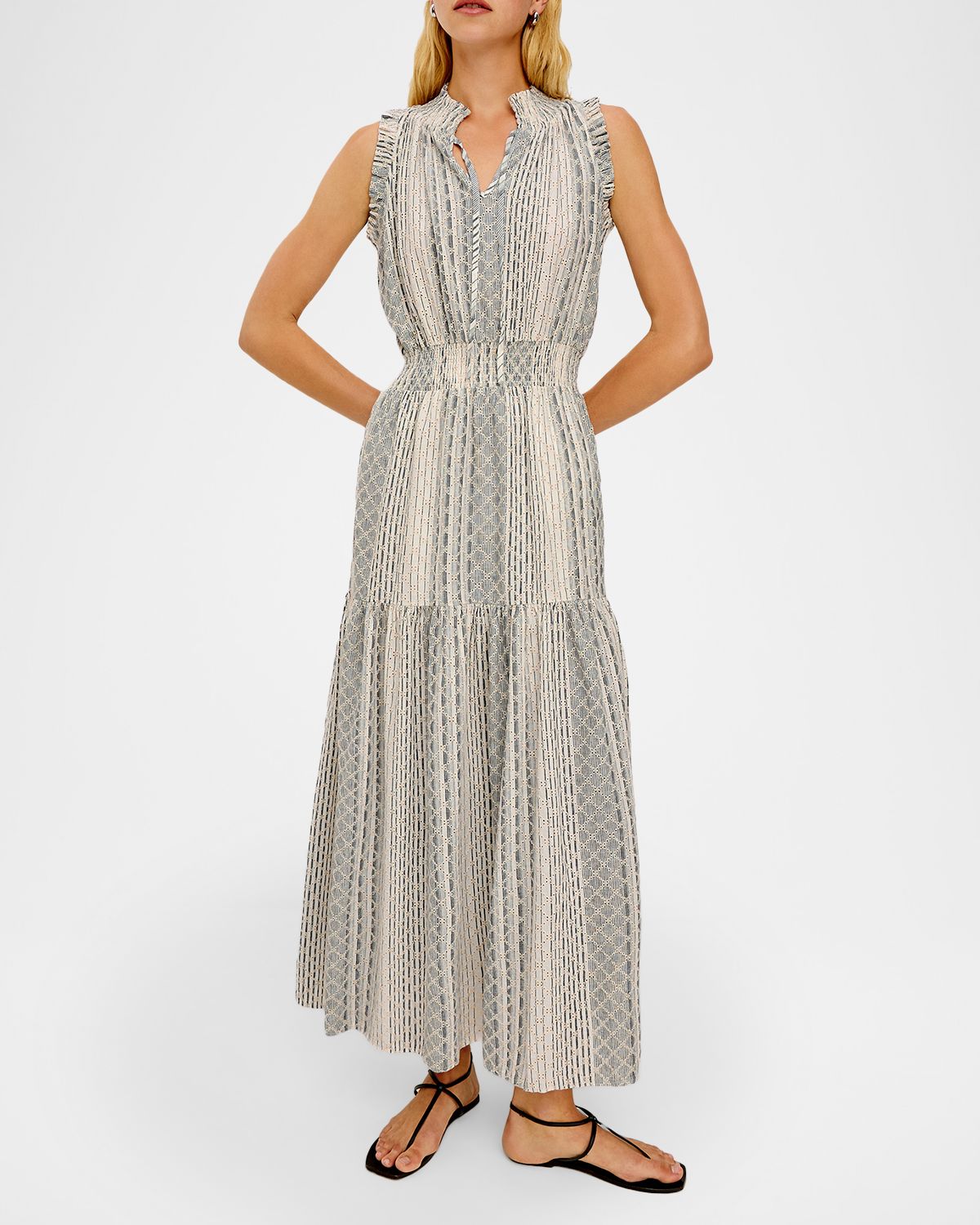 Rails Alessi Linen Maxi Dress