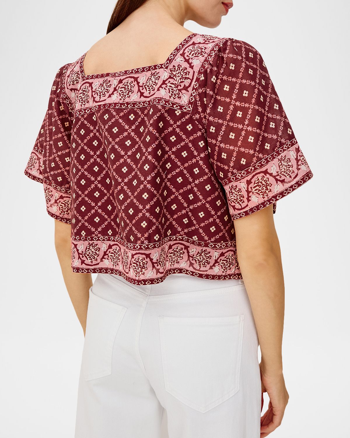 Rails Ellen Printed Crop Top | Thumbnail 3 Rails Ellen Printed Crop Top | Thumbnail 3
