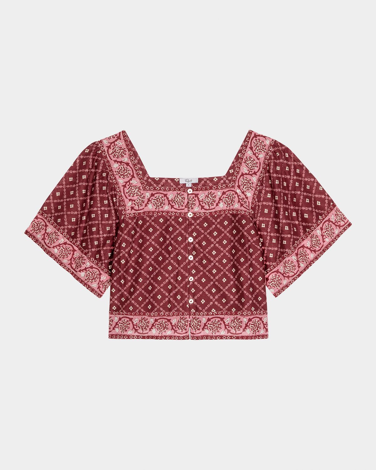 Rails Ellen Printed Crop Top - Women's Clothing