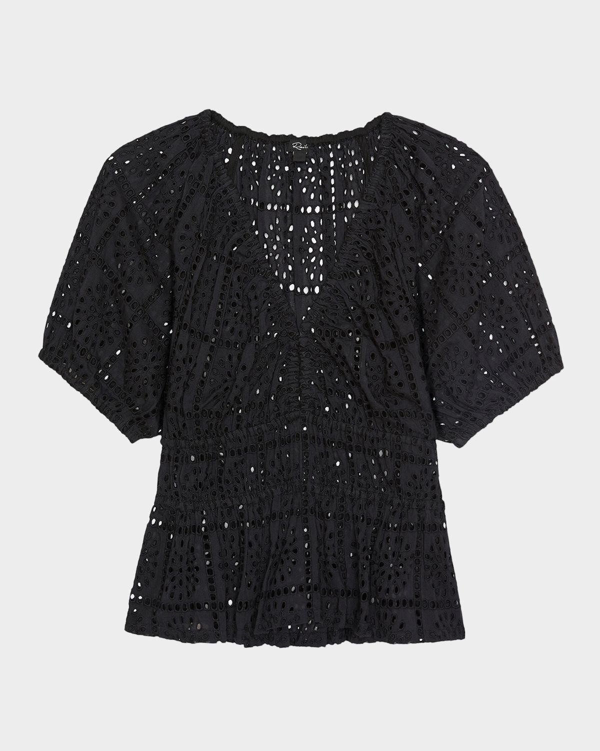 Rails Argenta Cotton Eyelet Crop Top