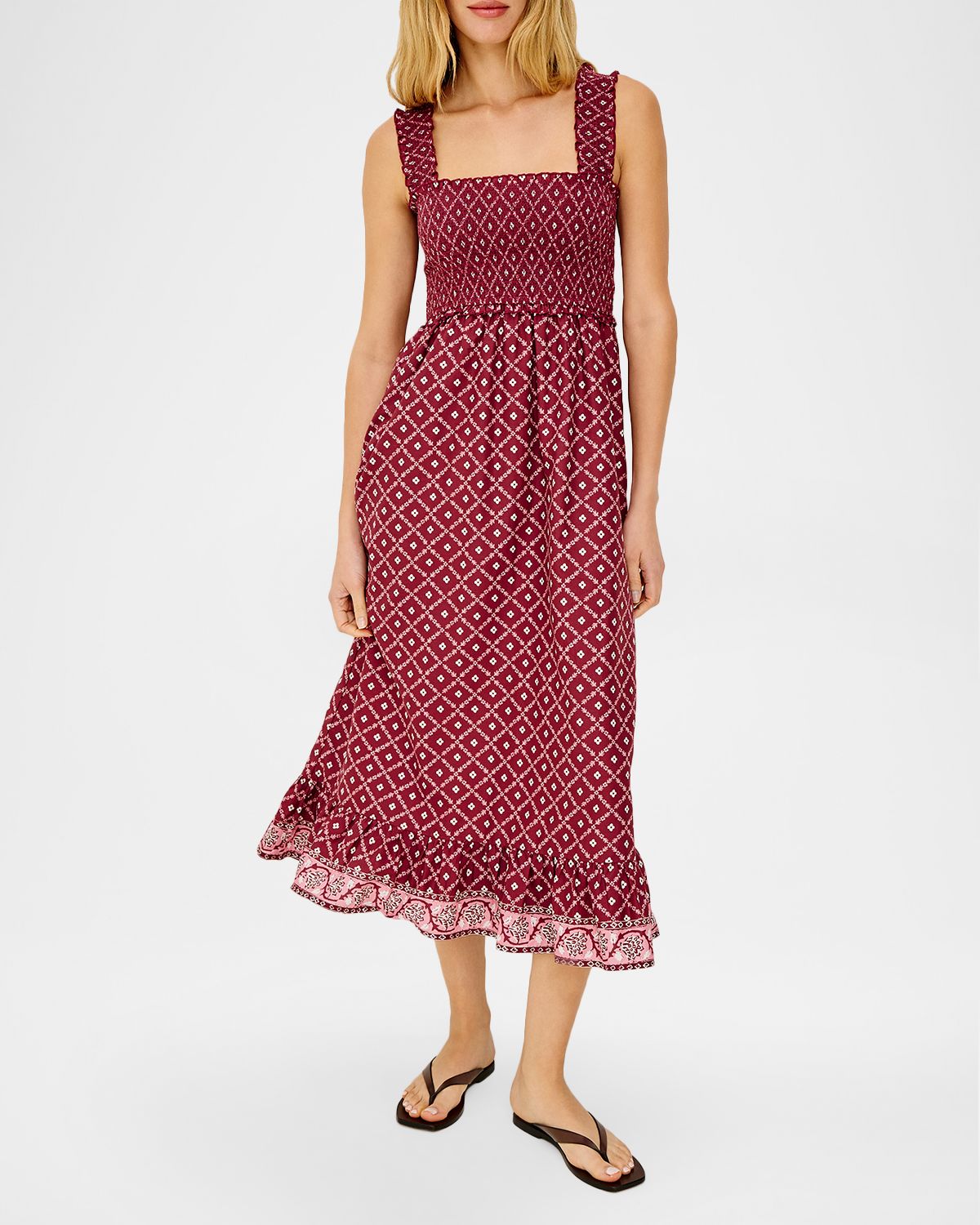 Rails Rumi Printed Cotton Midi Dress | Thumbnail 2 Rails Rumi Printed Cotton Midi Dress | Thumbnail 2