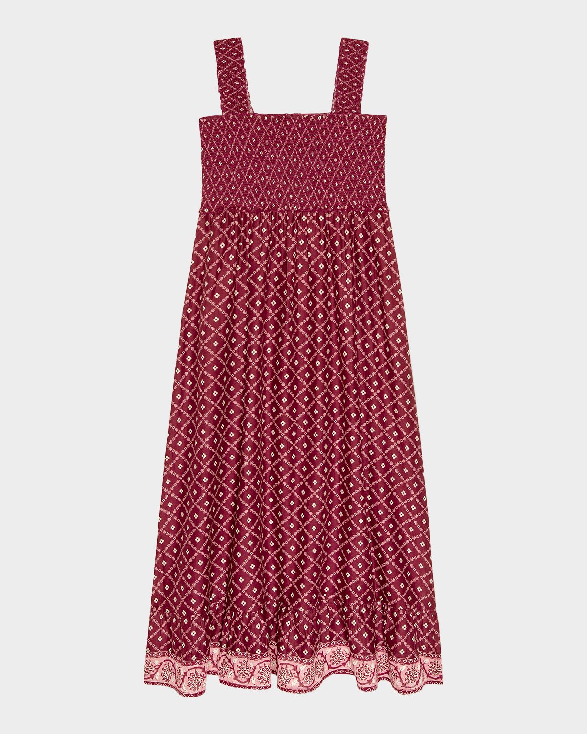 Rails Rumi Printed Cotton Midi Dress