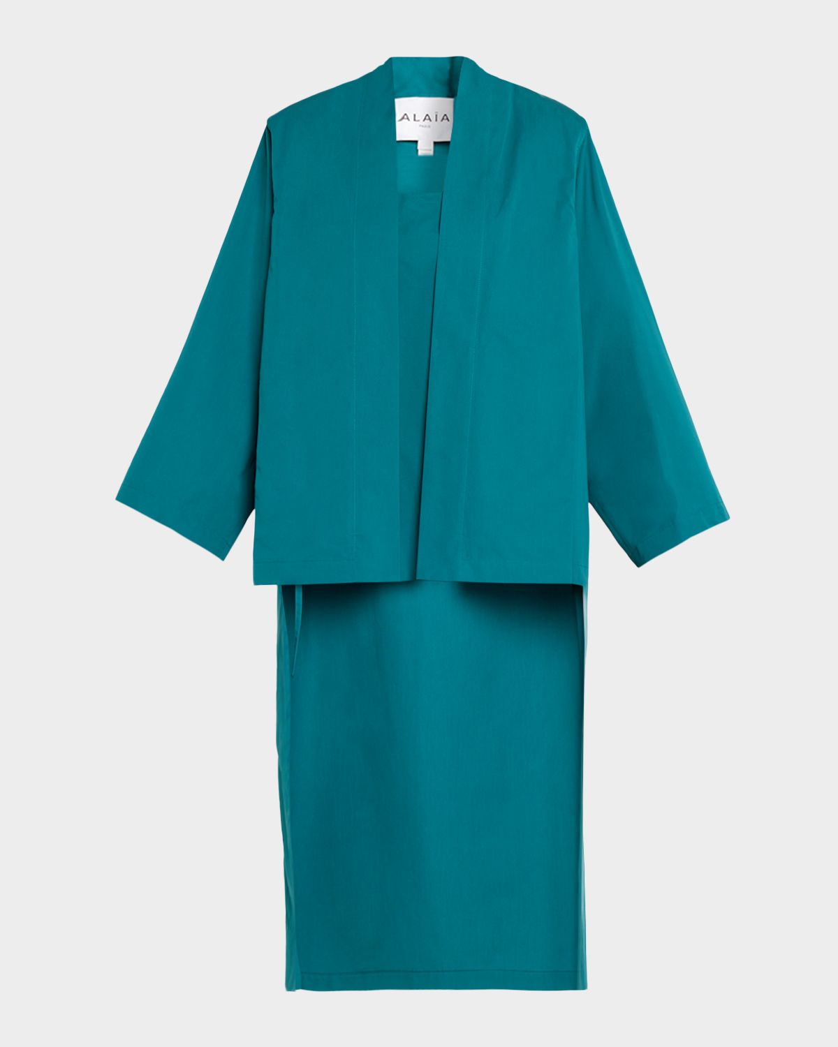 ALAIA Asymmetric High-Low Open Jacket | Thumbnail 6 ALAIA Asymmetric High-Low Open Jacket | Thumbnail 6