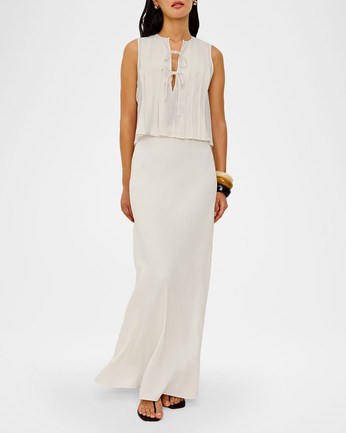 Rails Romina Bias-Cut Maxi Skirt