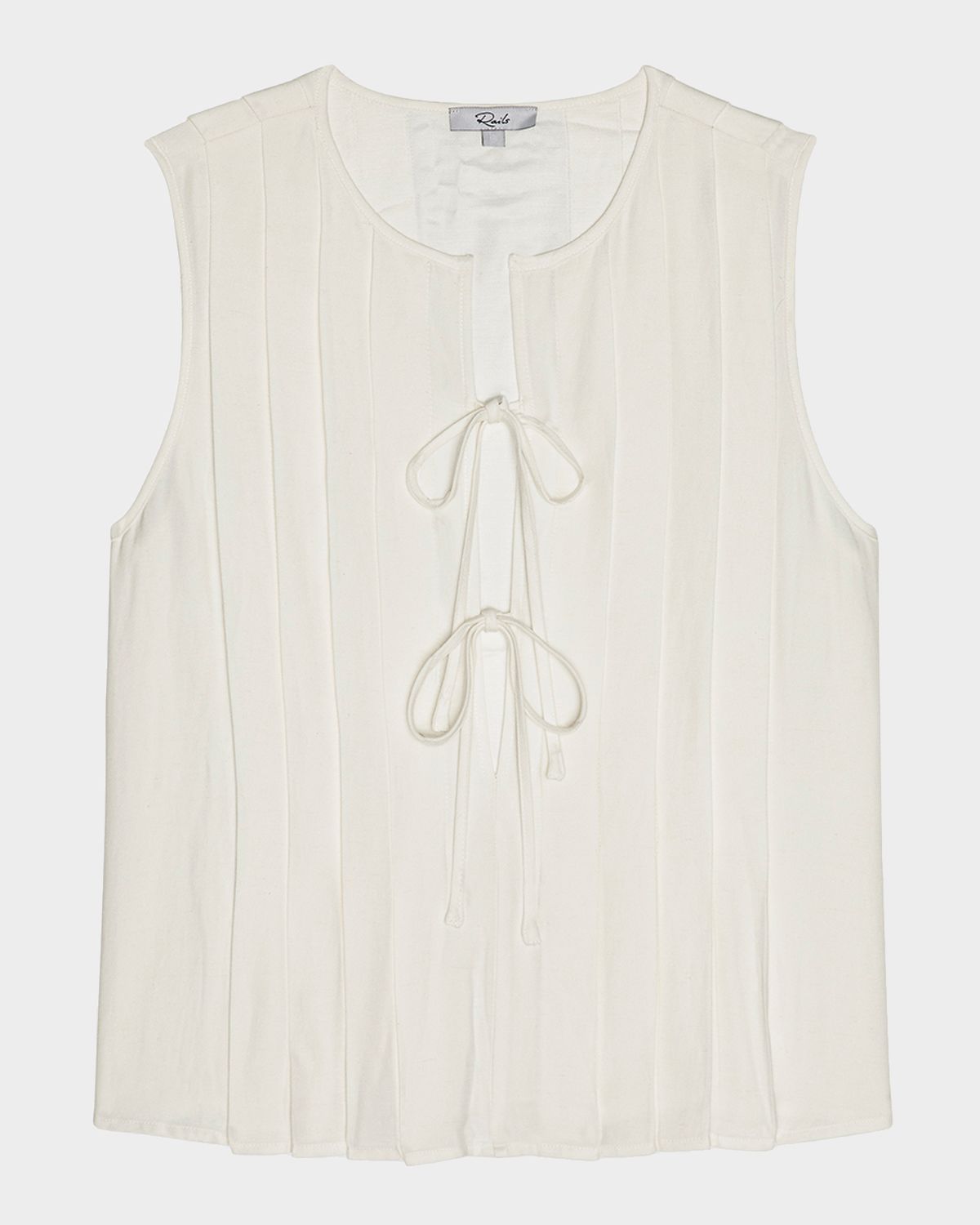 Rails Aja Pleated Sleeveless Top