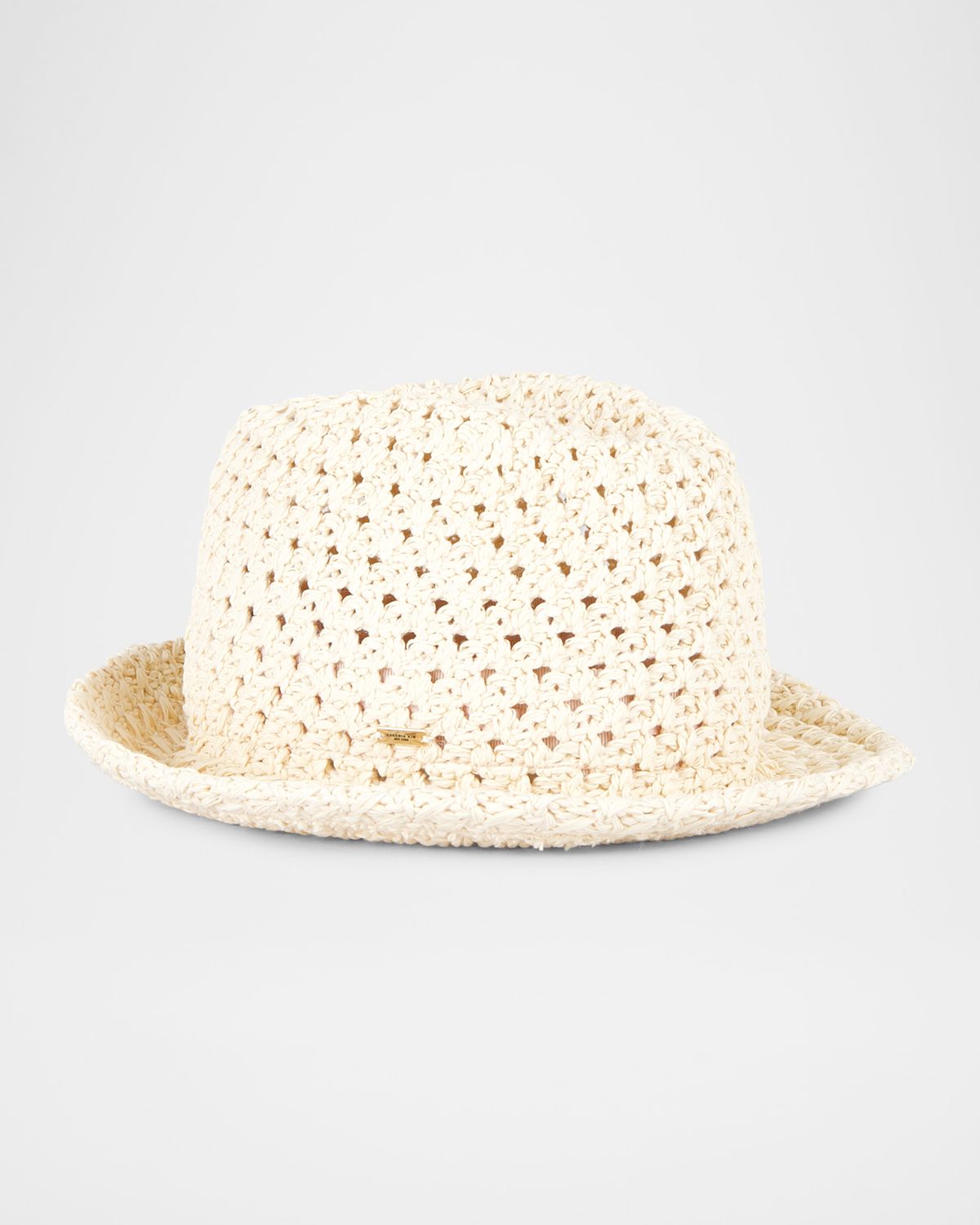 Eugenia Kim Jo Raffia Crochet Bucket Hat
