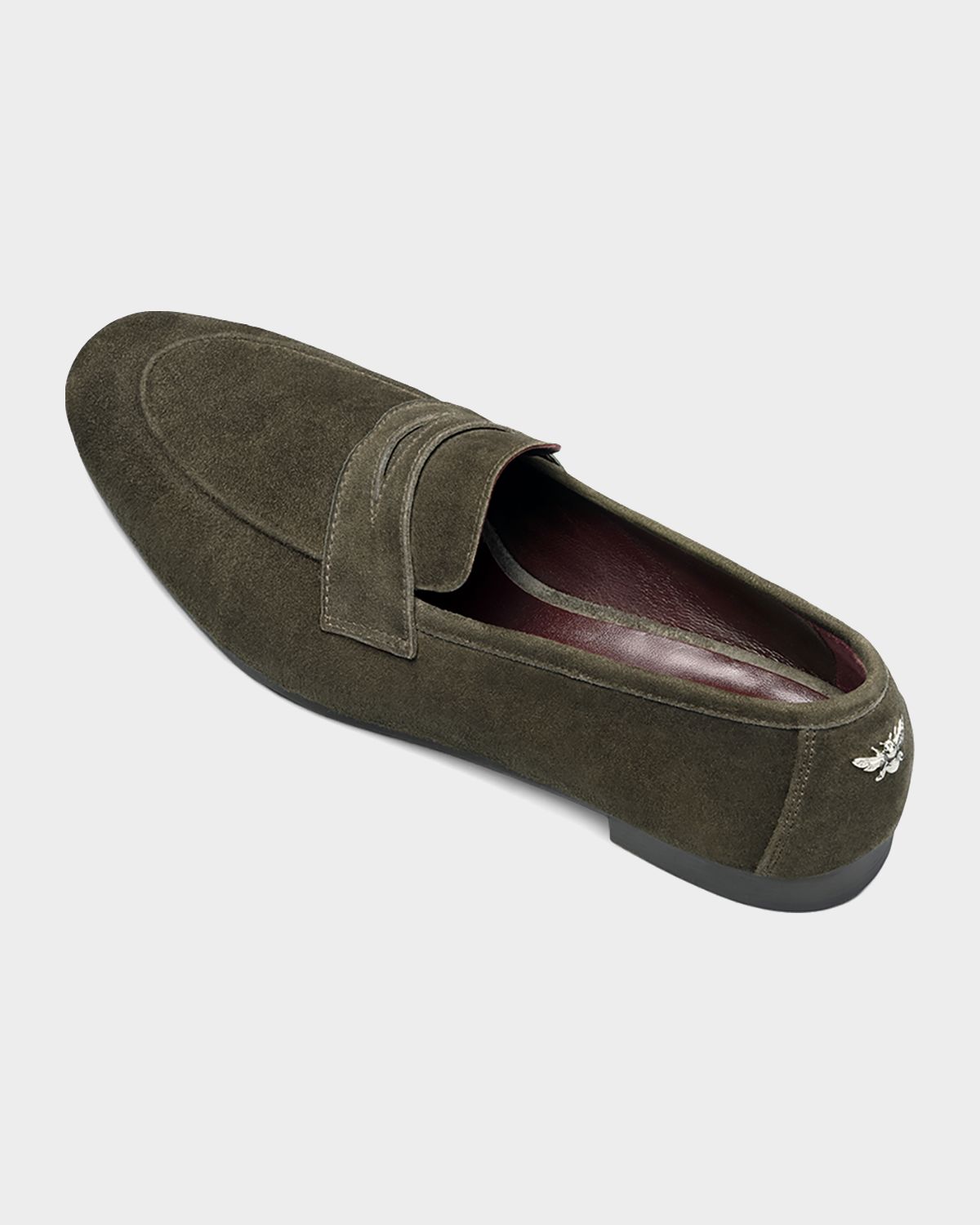 Bougeotte Flaneur Suede Penny Loafers | Thumbnail 2