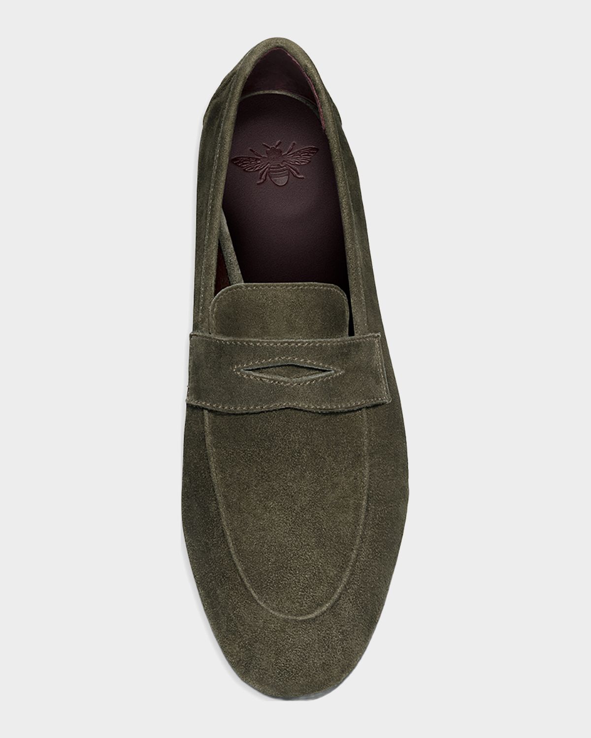Bougeotte Flaneur Suede Penny Loafers | Thumbnail 3