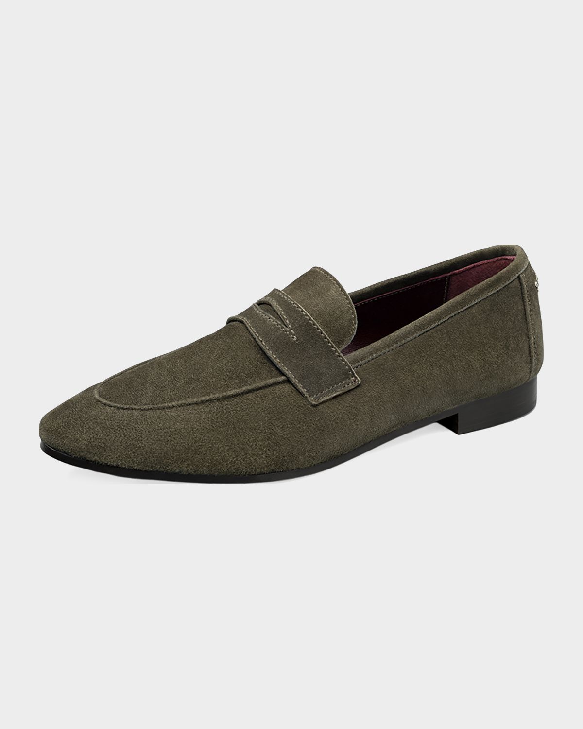 Bougeotte Flaneur Suede Penny Loafers | Thumbnail 4