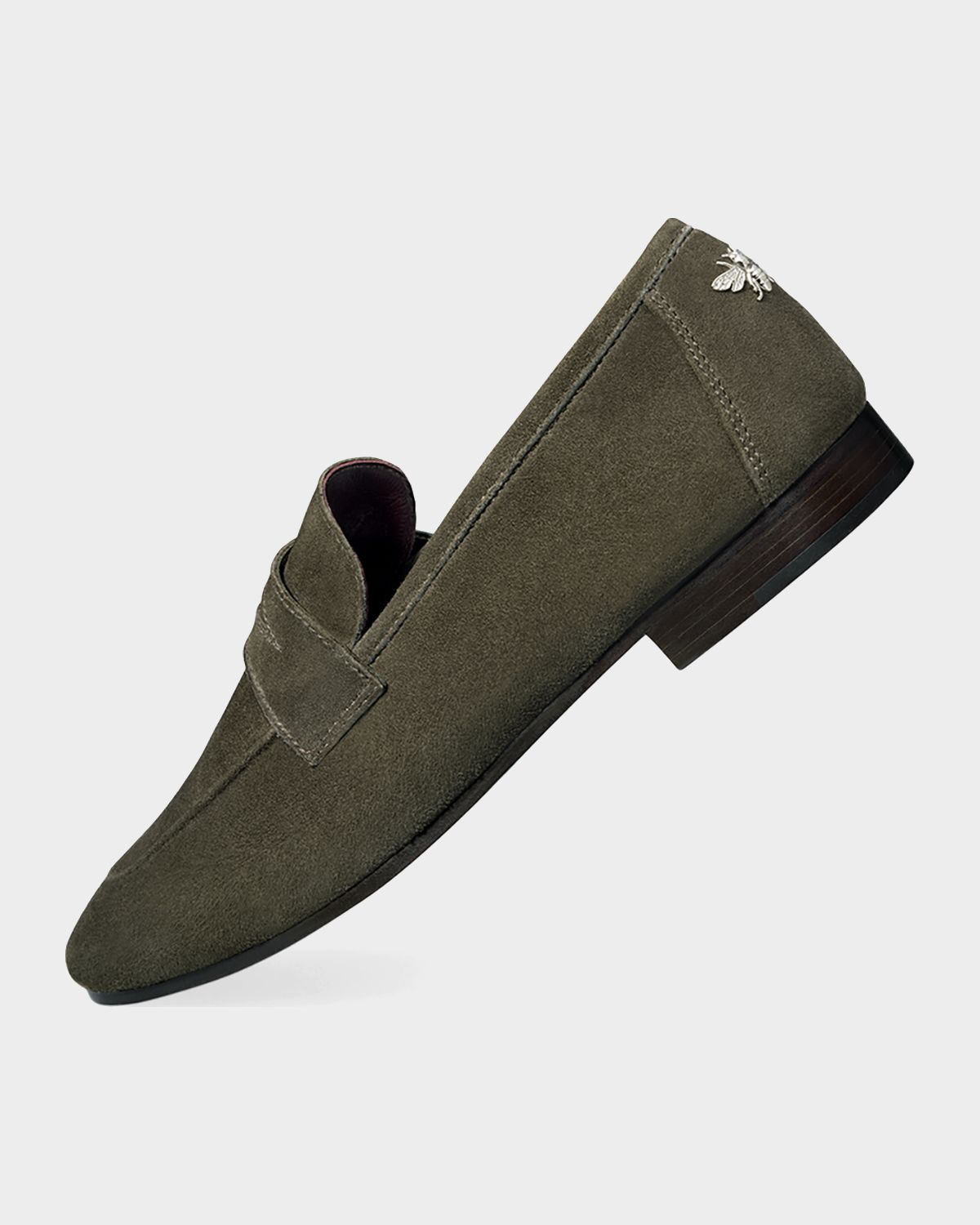 Bougeotte Flaneur Suede Penny Loafers | Thumbnail 5