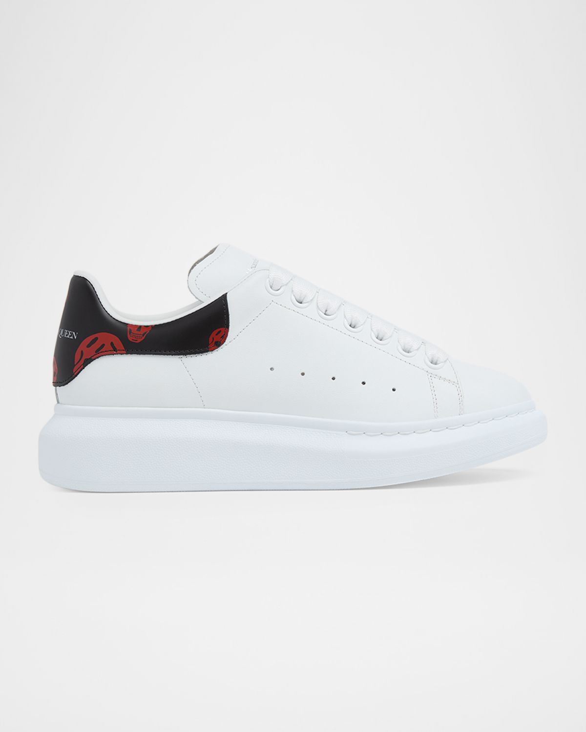 McQueen Men 's Oversized Skull Leather Low-Top Sneakers | Thumbnail 5 McQueen Men 's Oversized Skull Leather Low-Top Sneakers | Thumbnail 5