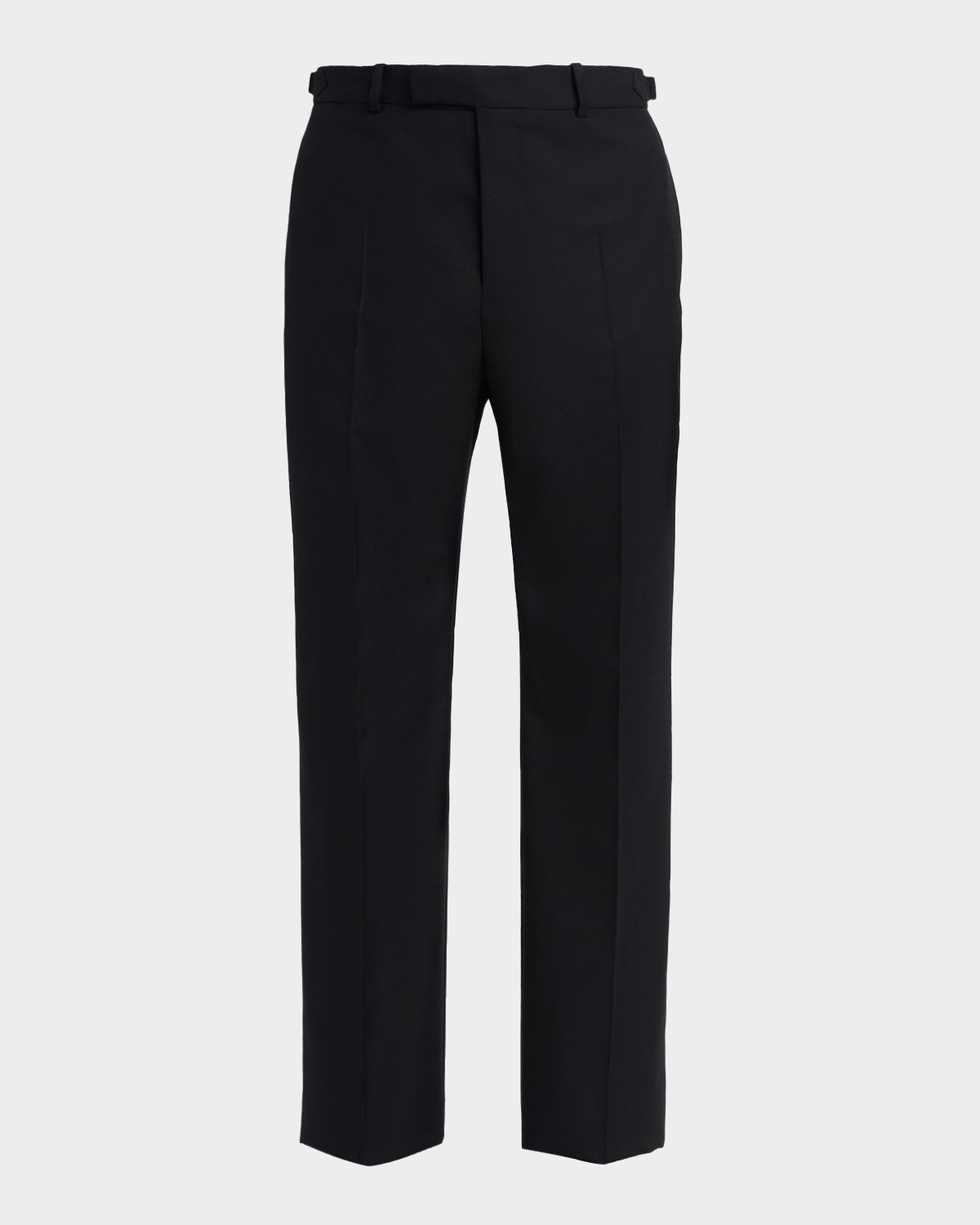 McQueen Men 's Mid-Rise Straight-Leg Trousers
