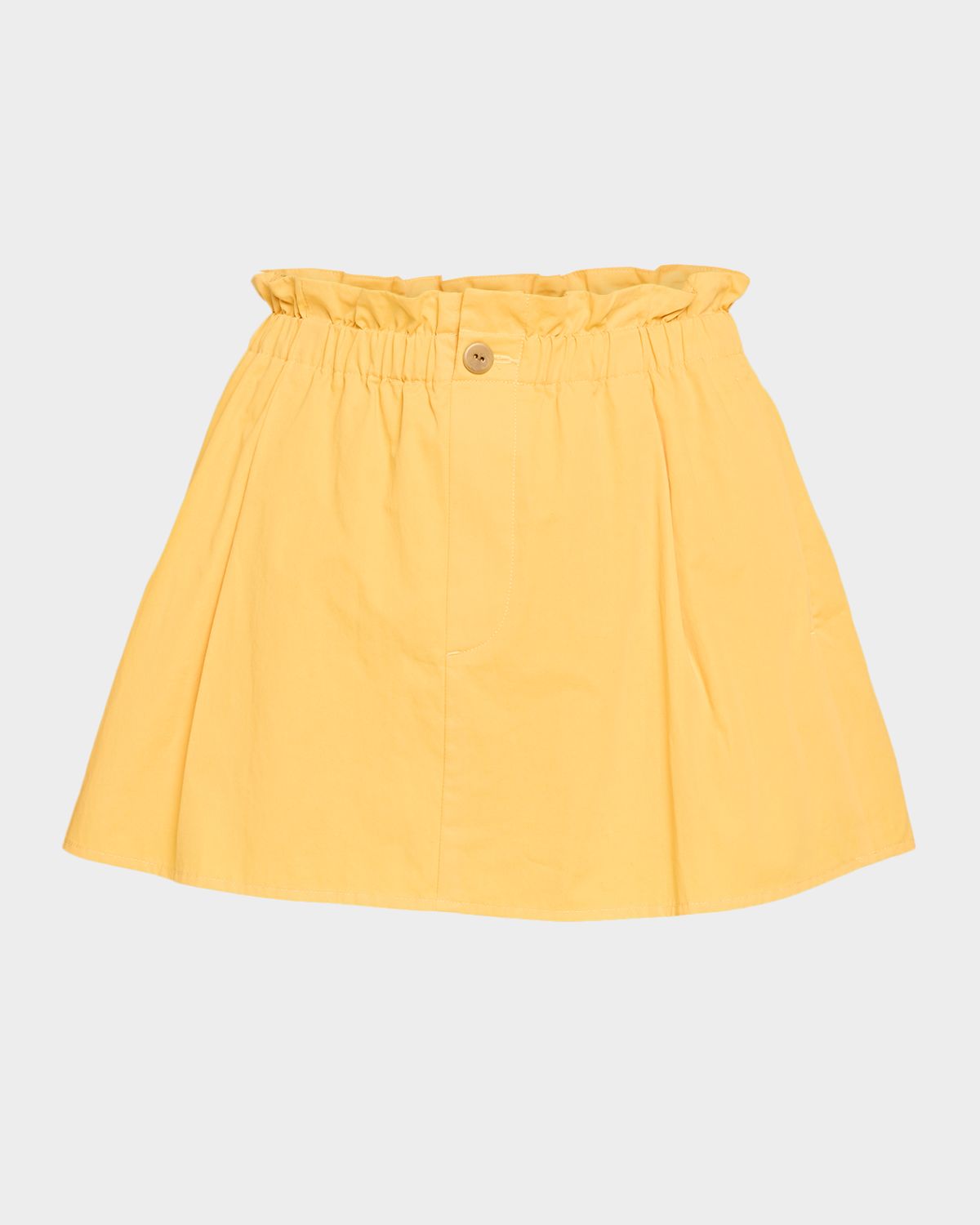 Vince Mid-Rise Cotton Mini Skirt