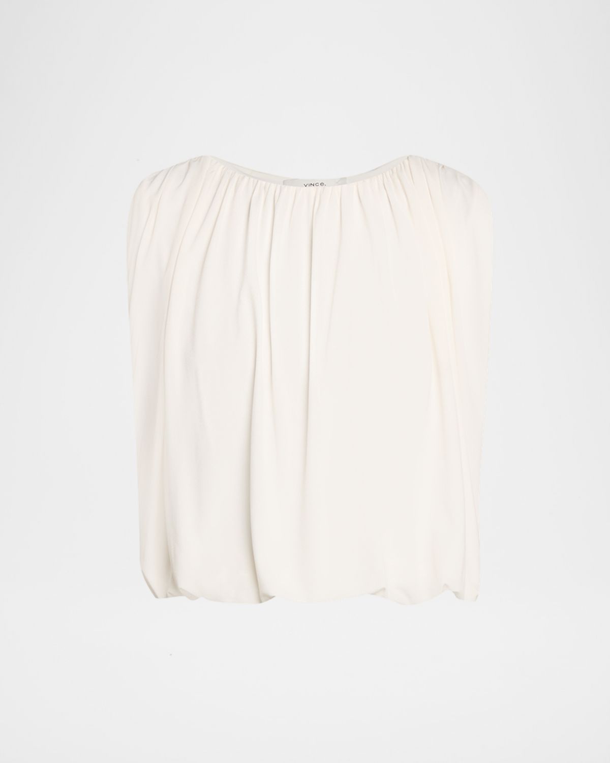 Vince Sleeveless Bubble Top