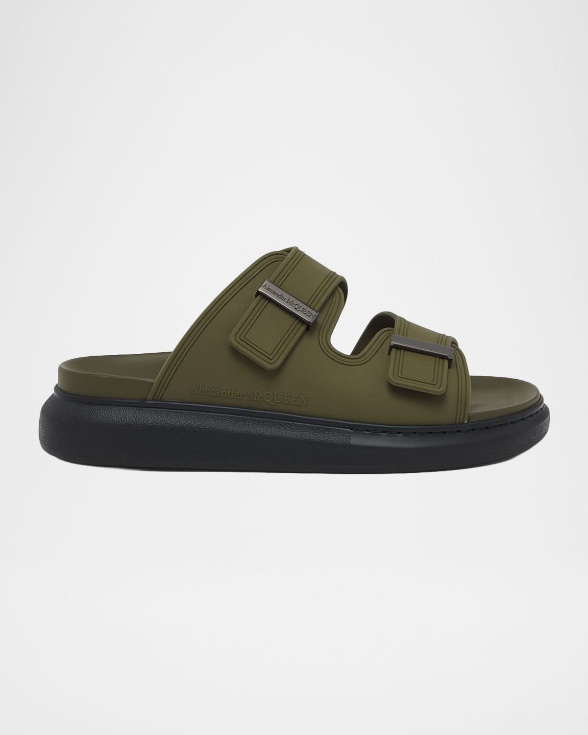 McQueen Men 's Hybrid Rubber Slides