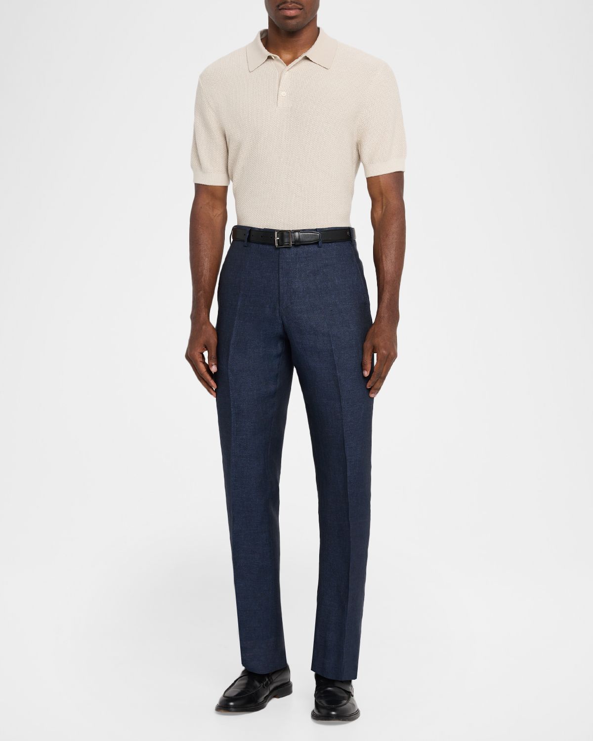 Zanella Men 's Parker Linen Trousers