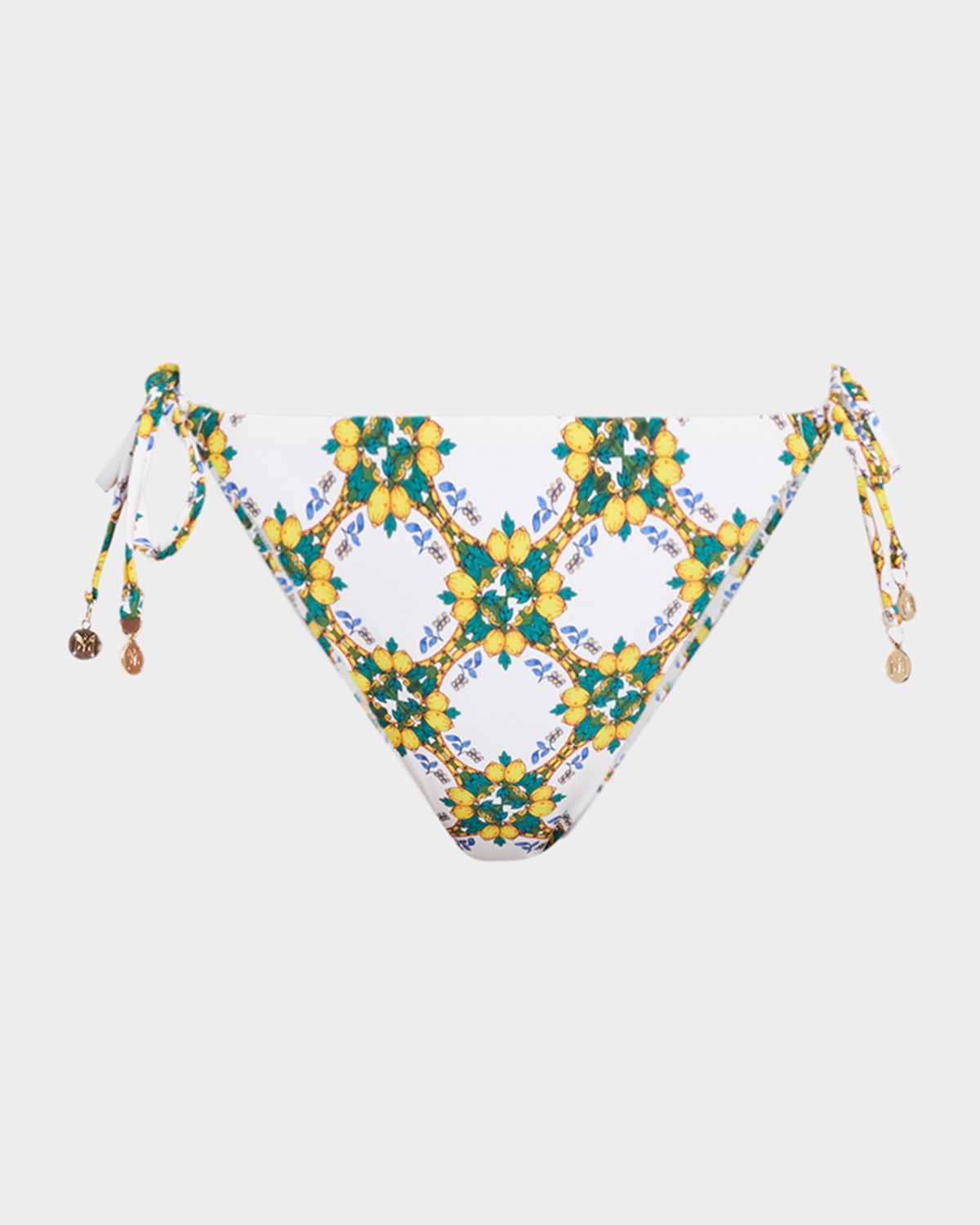 Milly Lemon Tile Bikini Bottoms