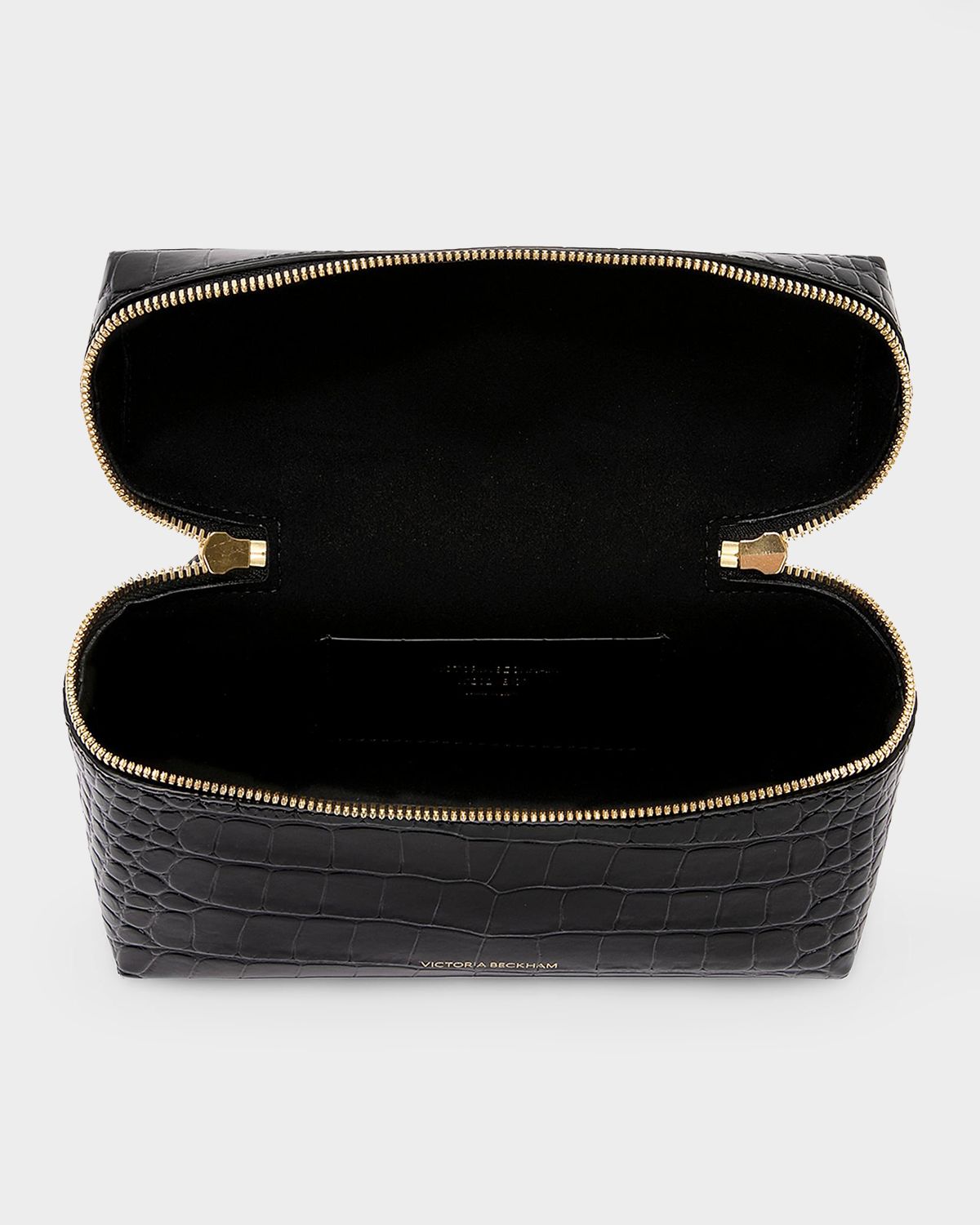 Victoria Beckham Dorian Croc-Embossed Vanity Crossbody Bag | Thumbnail 3 Victoria Beckham Dorian Croc-Embossed Vanity Crossbody Bag | Thumbnail 3