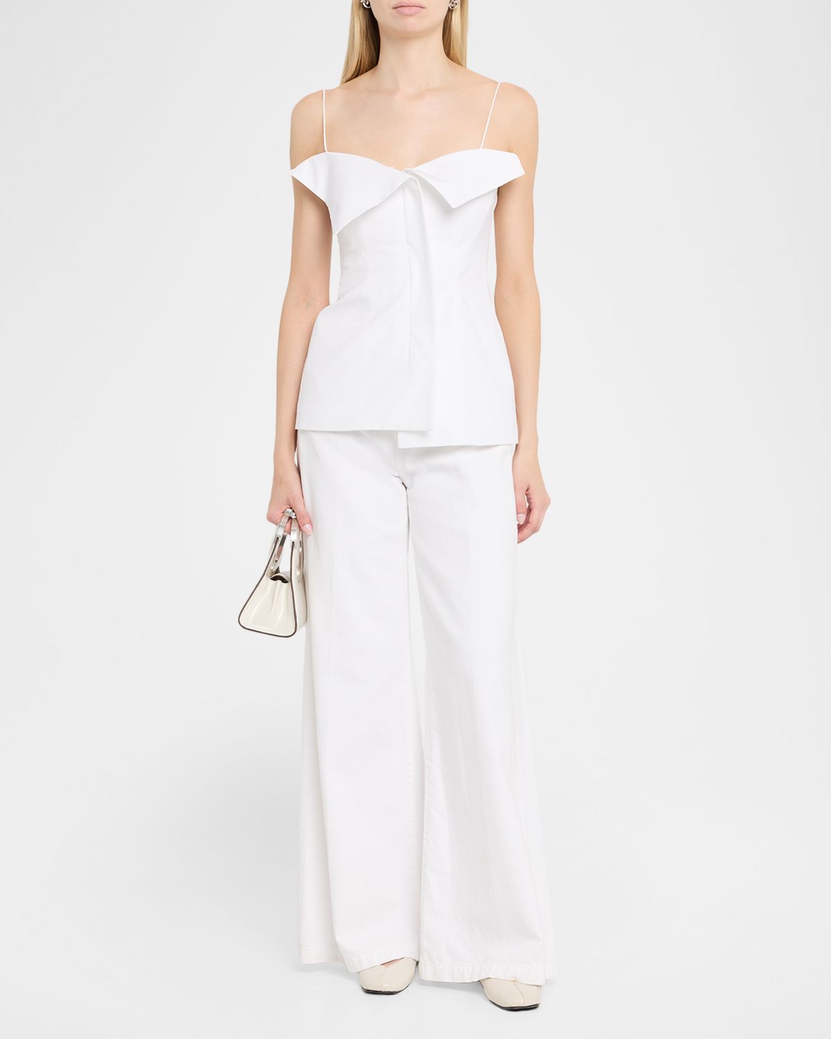 FForme Eilwen Tailored Cotton Sleeveless Top