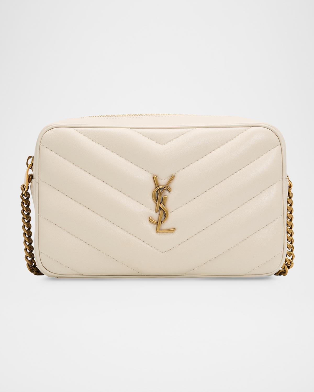 LouLou YSL Chevron Quilted Crossbody Bag LouLou YSL Chevron Quilted Crossbody Bag