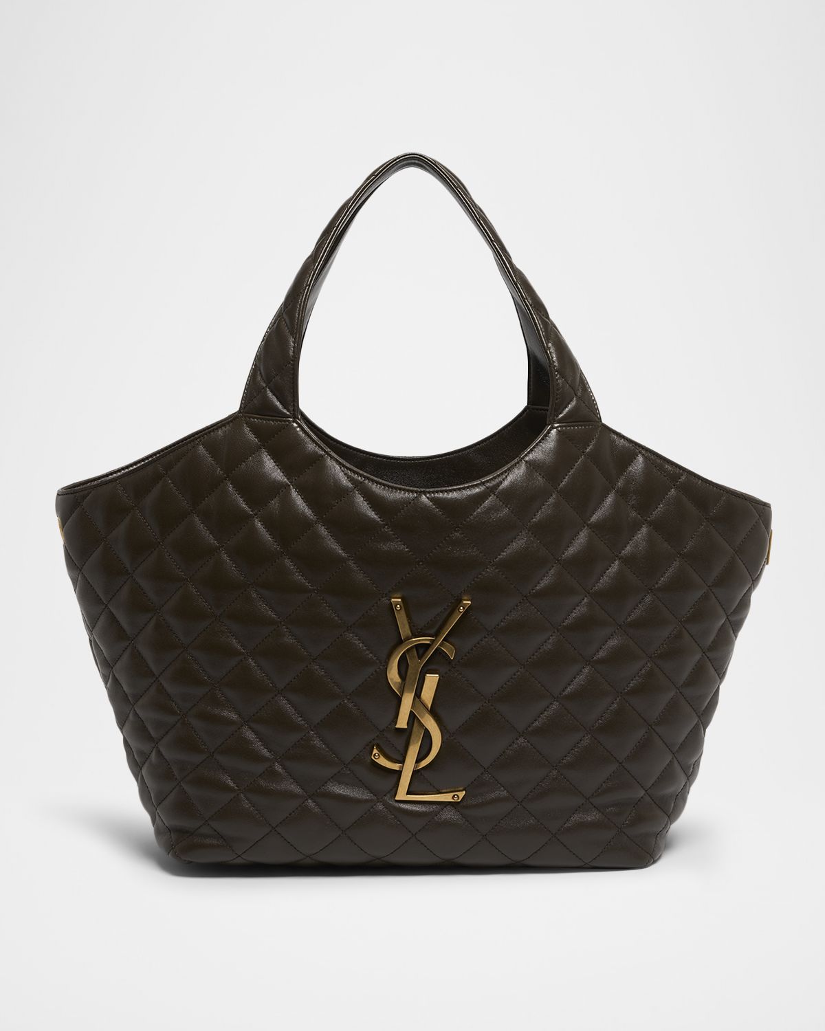 Saint Laurent Icare Extra Large Tote Bag in Lambskin Leather