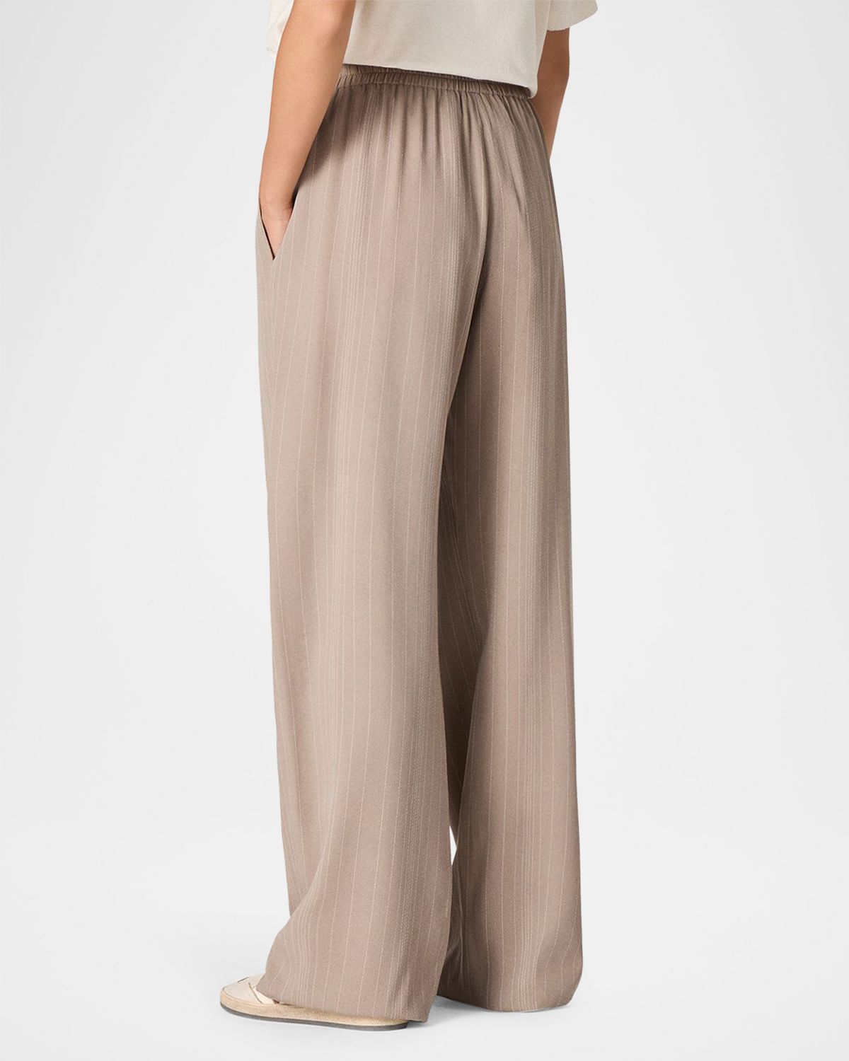 Golden Goose Pull-On Wool-Blend Pinstripe Pants | Thumbnail 5 Golden Goose Pull-On Wool-Blend Pinstripe Pants | Thumbnail 5