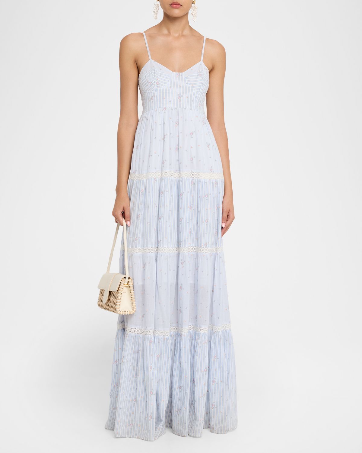 LoveShackFancy Story Floral Cotton Maxi Dress | Thumbnail 5 LoveShackFancy Story Floral Cotton Maxi Dress | Thumbnail 5
